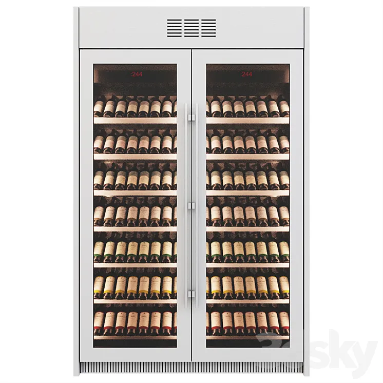 Wine cabinet 3DS Max
