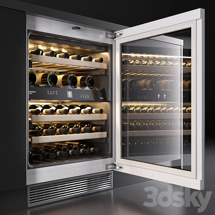 Wine Cabinet Liebherr UWT1682 3DS Max