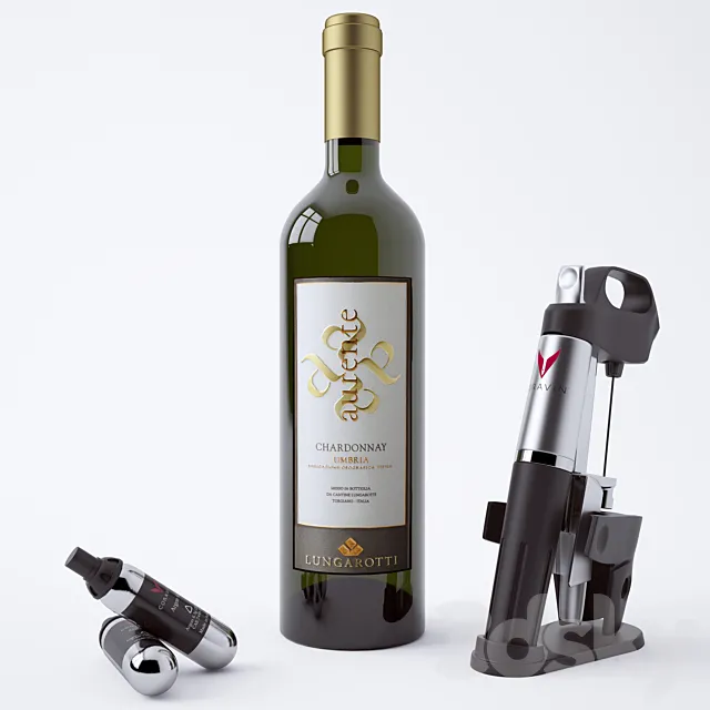 Wine Dispenser Coravin model 8 3DS Max Model