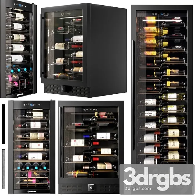 Wine enthusiast vino view fridge set