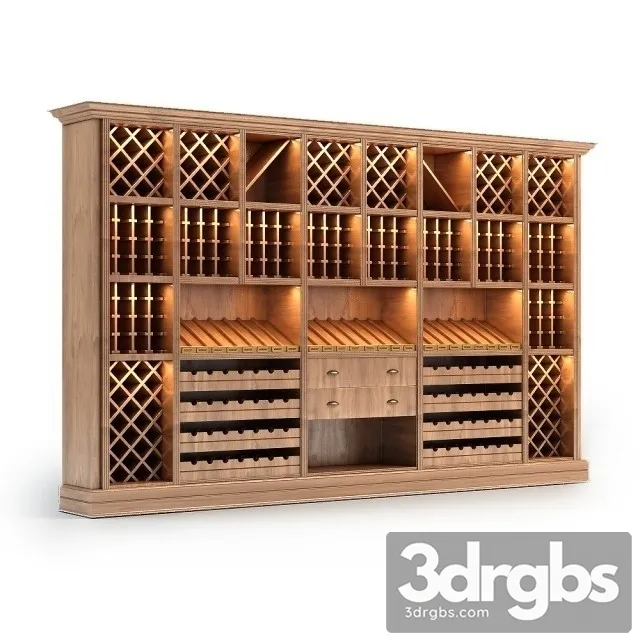 Wine Rack Store Wine Stand 3dsmax Download