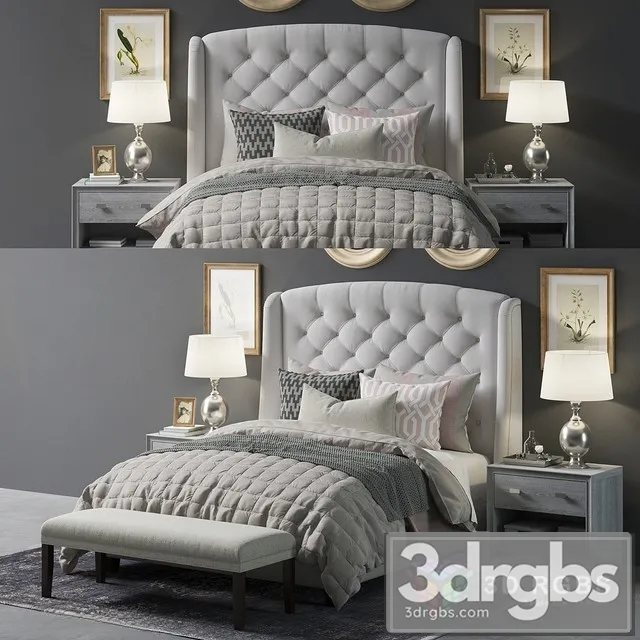 Winged Luxury Bed 3dsmax Download