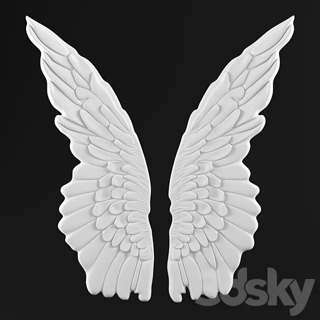 Wings 3DS Max Model