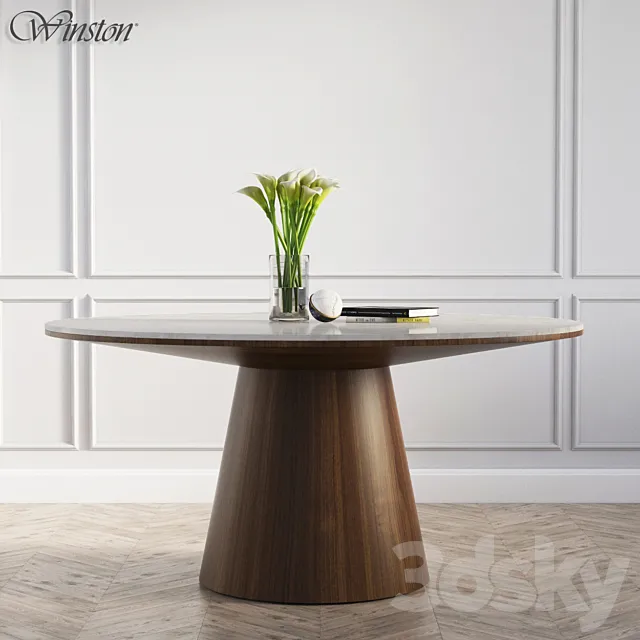 Winston Dining Table Sandro 3DS Max Model