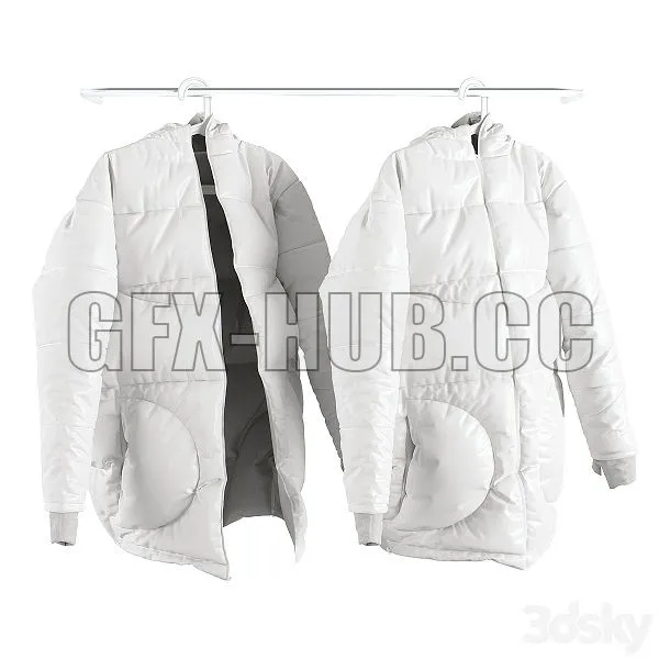 Winter Jacket SONDR On a Hanger 3dsMax Model
