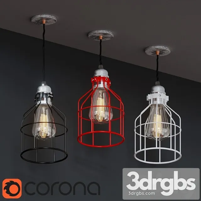Wireframe Lamp 3 3dsmax Download
