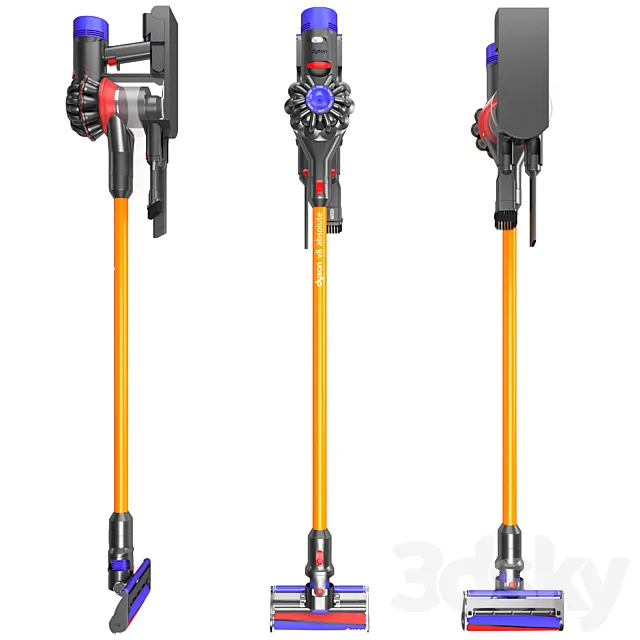 Wireless vacuum cleaner Dyson V8 Absolute 3ds Max