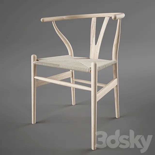 Wishbone Chair 3DS Max Model