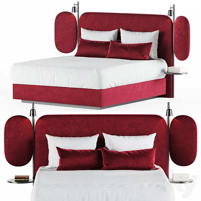 Wittman wings bed 3ds Max