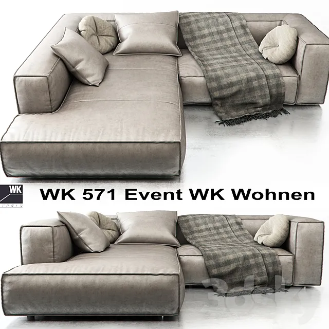 WK 571 Event WK Wohnen 3DSMax File