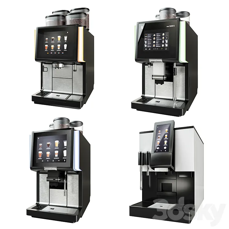 Wmf vending coffe machine 3DS Max