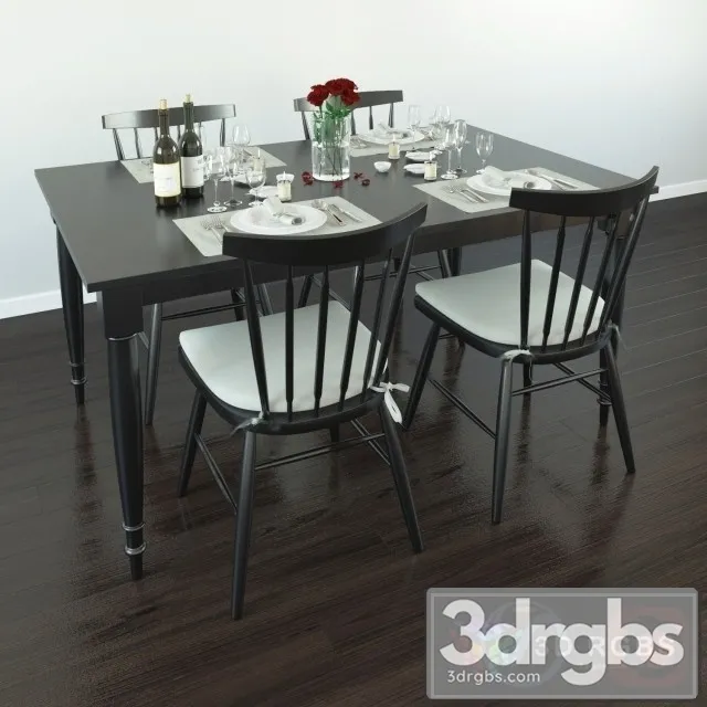 Wolcott Dining Table 3dsmax Download