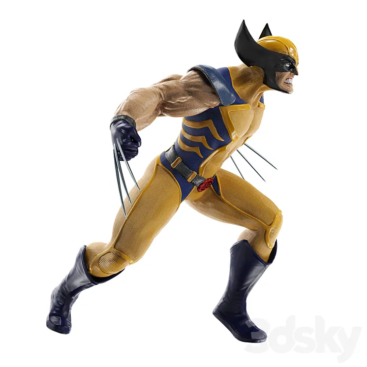 Wolverine 3DS Max