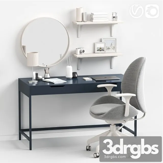 Women’s dressing table and workplace 2 3dsmax Download