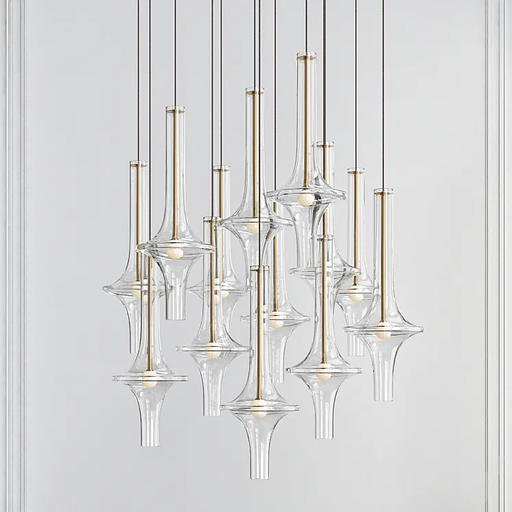 Wonder Penta Lampada a Sospensione 3DS Max