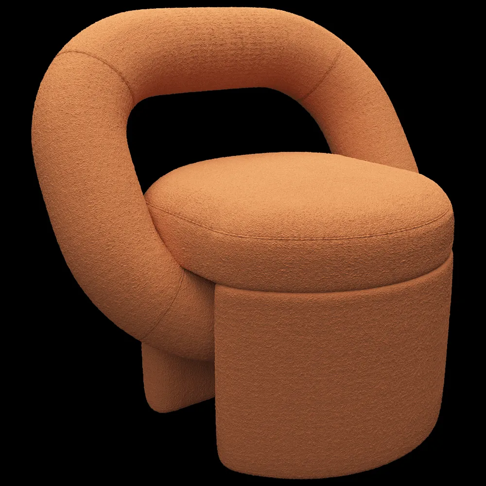 WOO Furniture – Armchair Play 3ds Max