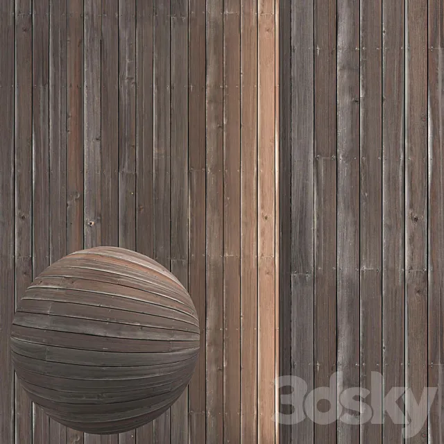 Wood-066 3DS Max Model