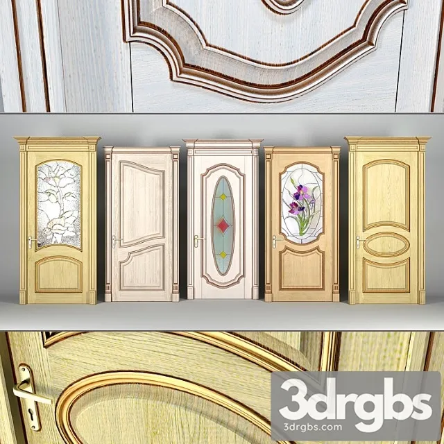 Wood Door 44 3dsmax Download