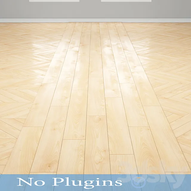 wood floor 3 3DSMax File