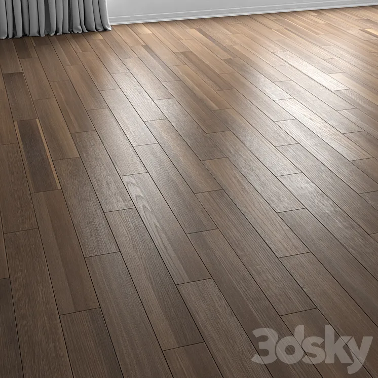 Wood floor 9 standart and herringbone 3DS Max