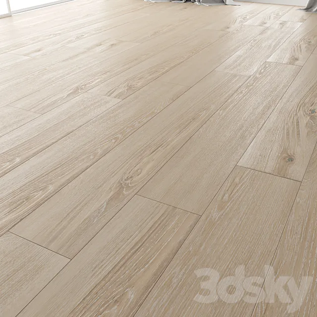 Wood floor Oak (Arctic NEW Firestop) 3ds Max