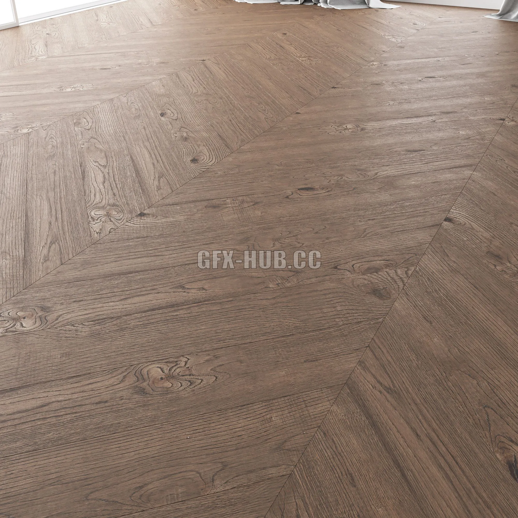 Wood Floor Set 04 3dsMax Model
