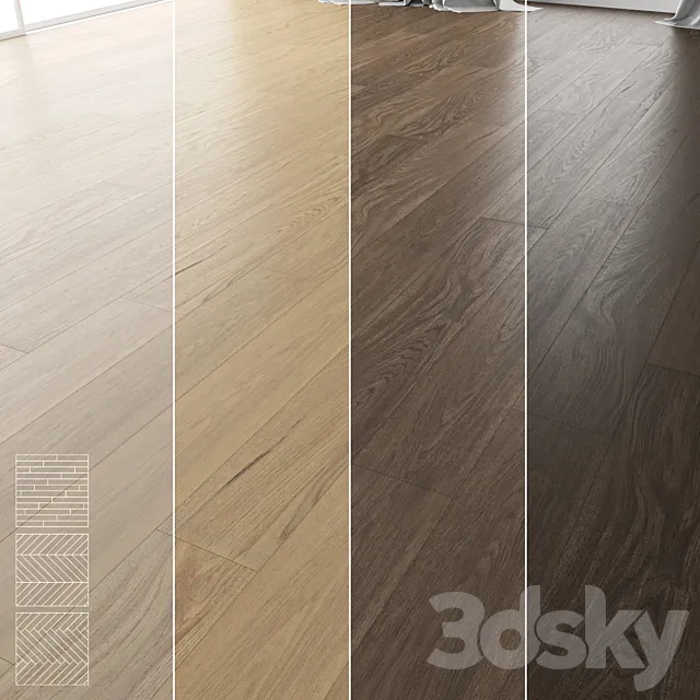 Wood Floor Set 15 3ds Max