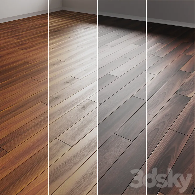 Wood floor set | Woodco SIGNATURE 3DS Max Model