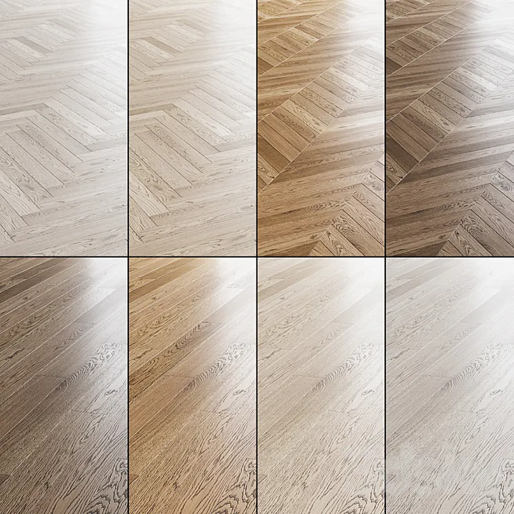 Wood Floor Set_02 3DS Max