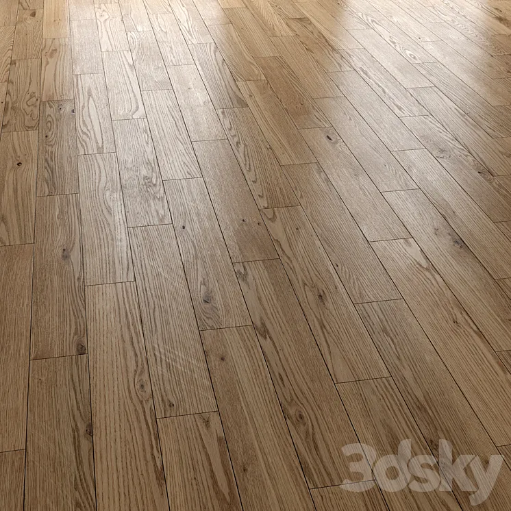 Wood floor standart and herringbone 3DS Max