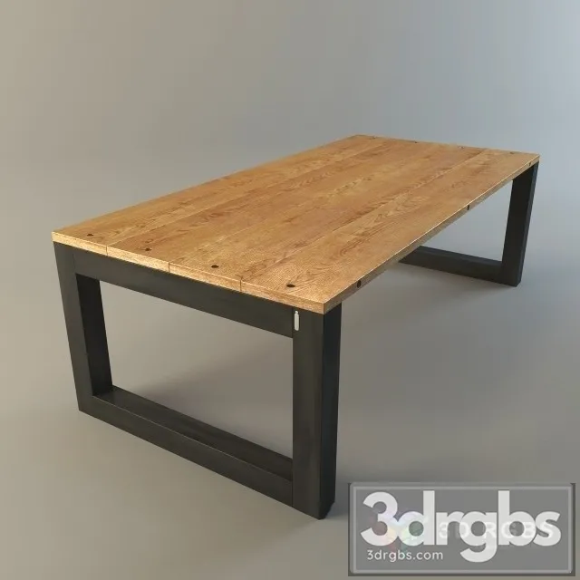 Wood Floor Table 3dsmax Download