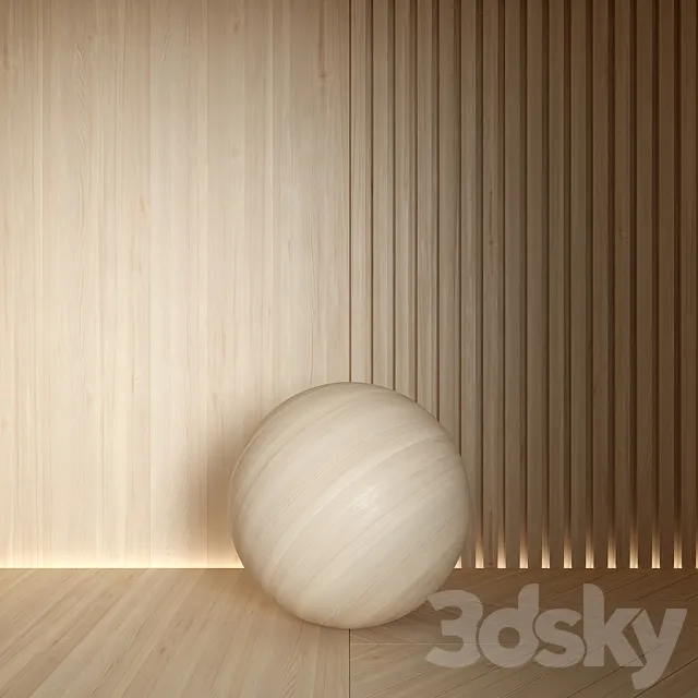 Wood material seamless 3dsMax Model