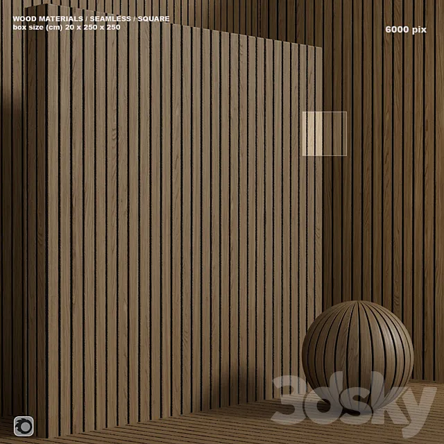 Wood material (seamless) planks – set 128 3ds Max