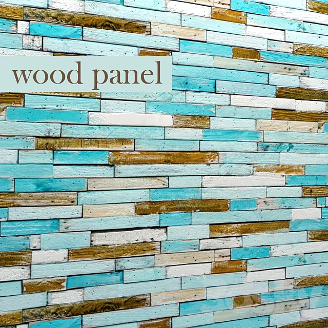 Wood Panel 3DSMax File