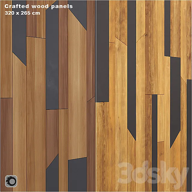 Wood panels – craft 3DSMax File
