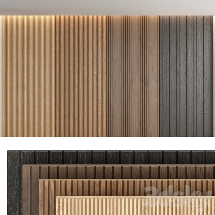 Wood panels_set4 3DS Max