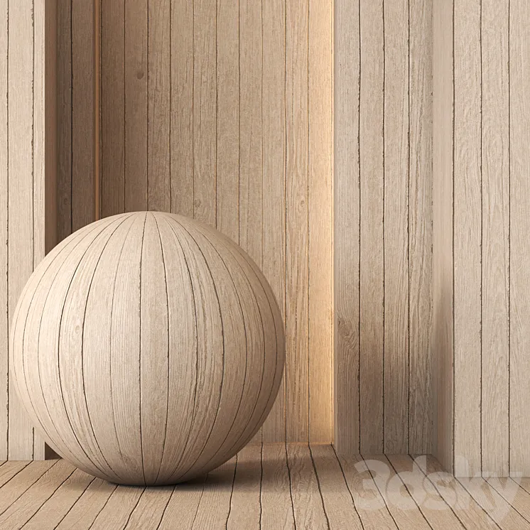 Wood Plank Texture 4K – Seamless 3DS Max Model