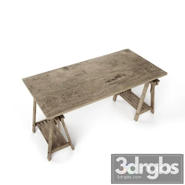 Wood Scand Table 3dsmax Download
