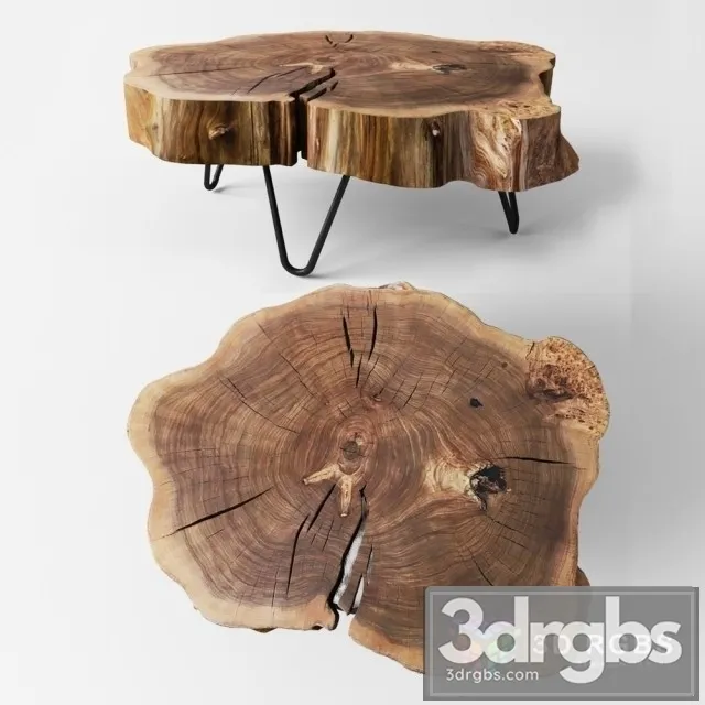 Wood Stolik Table 3dsmax Download