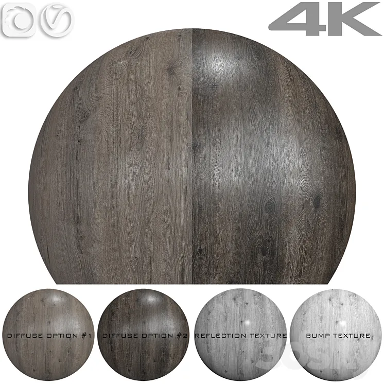 Wood texture – Oak ?3 3DS Max