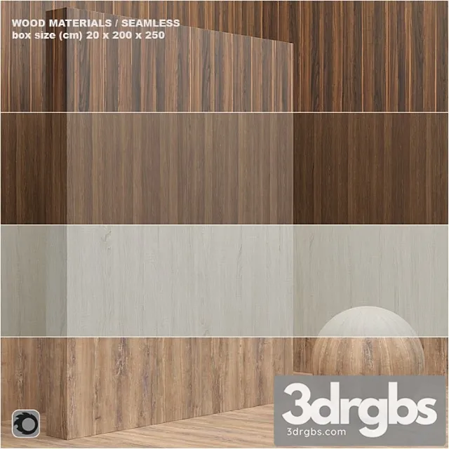 Wood veneer (seamless) – set 11 3dsmax Download