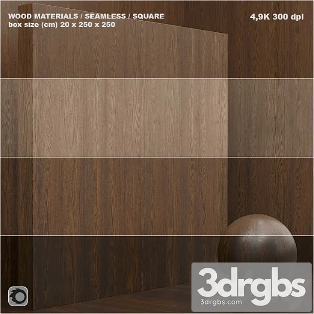 Wood veneer (seamless) – set 36 3dsmax Download
