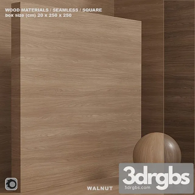 Wood walnut material (seamless) – set 76 3dsmax Download