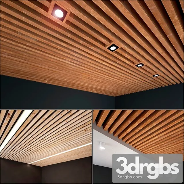 Wooden Ceiling 5 3dsmax Download