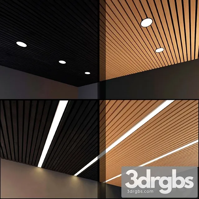 Wooden ceiling 7 3dsmax Download