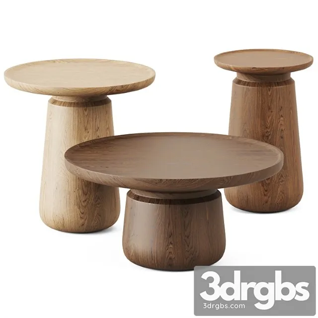 Wooden coffee tables altana by mmairo