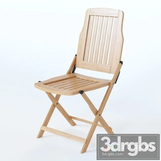 Wooden Folding Chair 3dsmax Download
