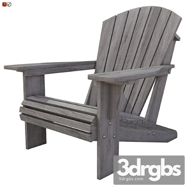 Wooden garden chair 04