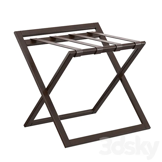 WOODEN LUGGAGE RACK EDUARD 3DS Max Model