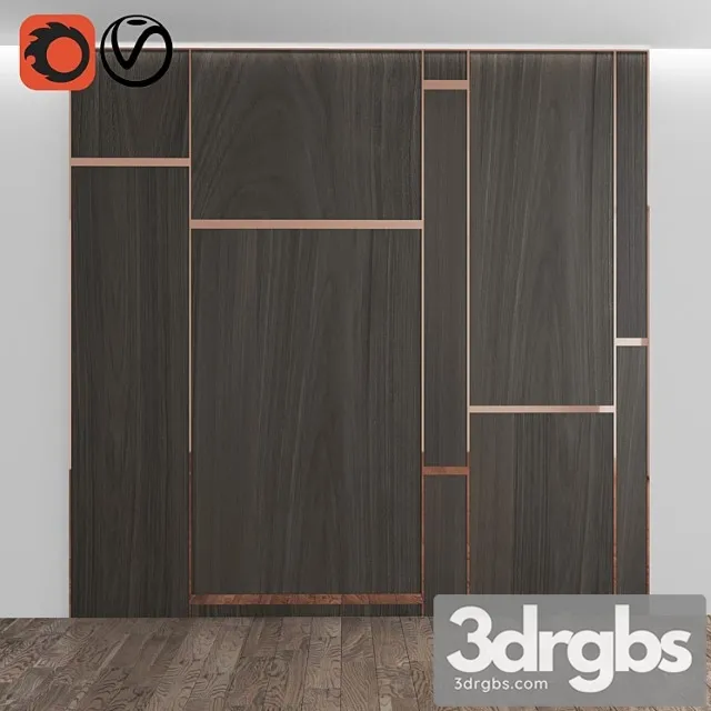 Wooden panel 1 3dsmax Download